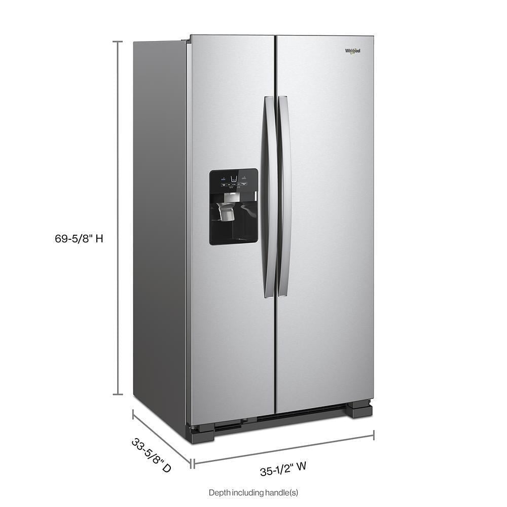Whirlpool Refrigerators Whirlpool Side-by-Side Refrigerator