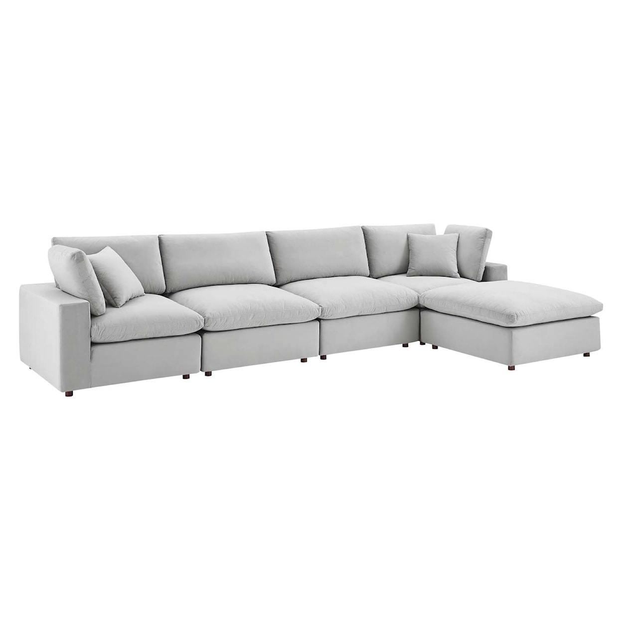 Modway Commix 5-Piece Sectional Sofa