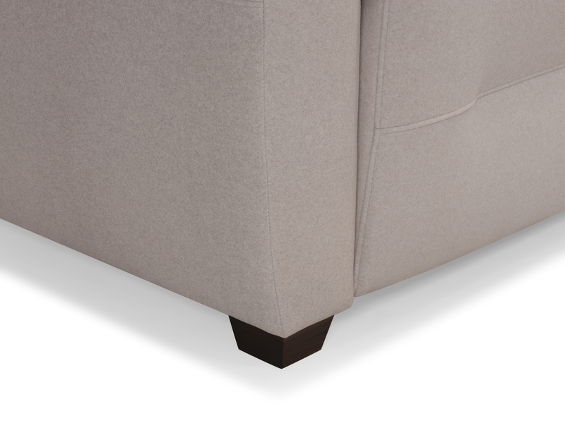 Palliser Oxford 4-Seat Corner Curve Oxford Console Sectional