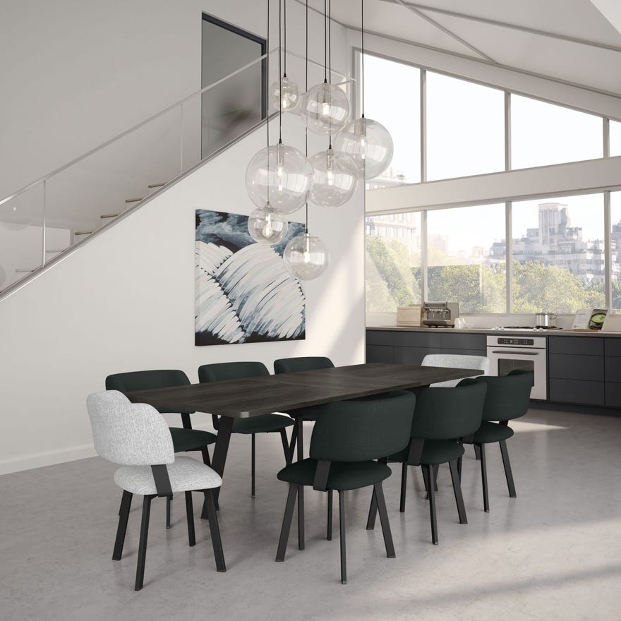 Amisco Easton Upholstered Dining Side Chair