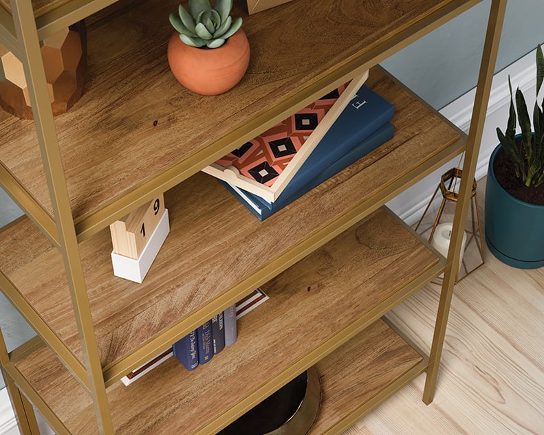 International Lux Metal Frame Bookcase