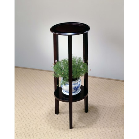 Kirk 1-shelf Wood Plant Stand Side Table