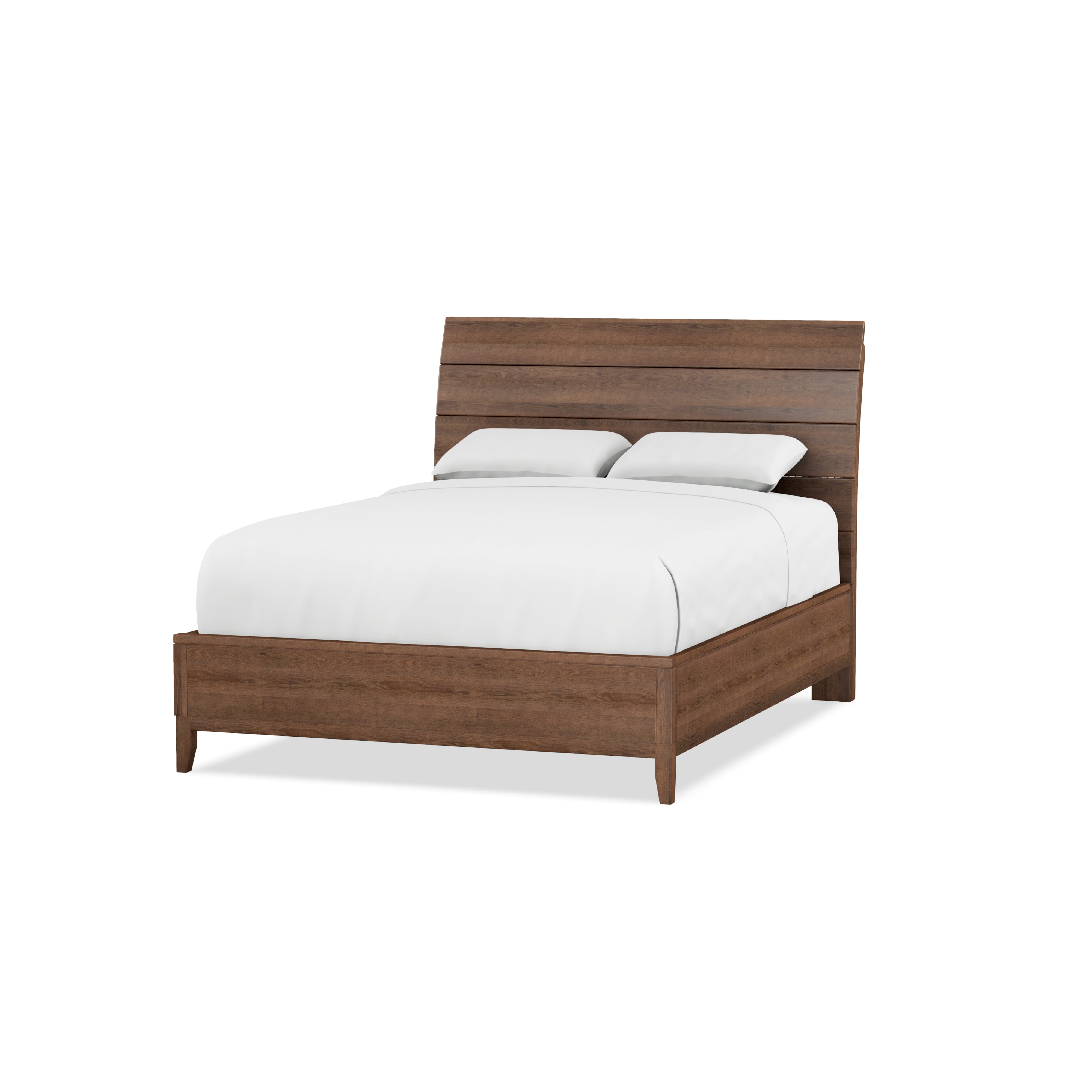 Durham Defined Distinction Queen Wood Plank Bed