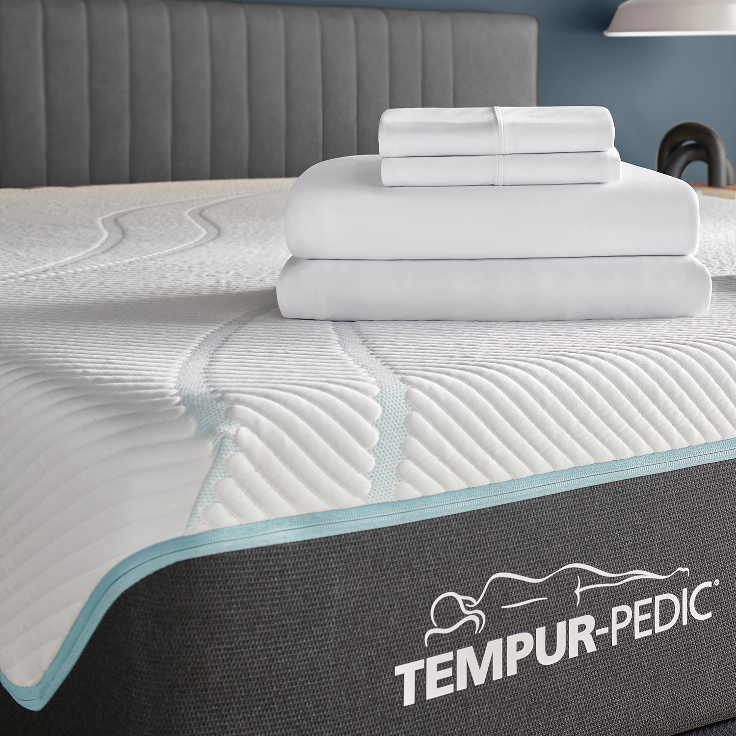 TEMPUR breeze cooling Sheet Set White