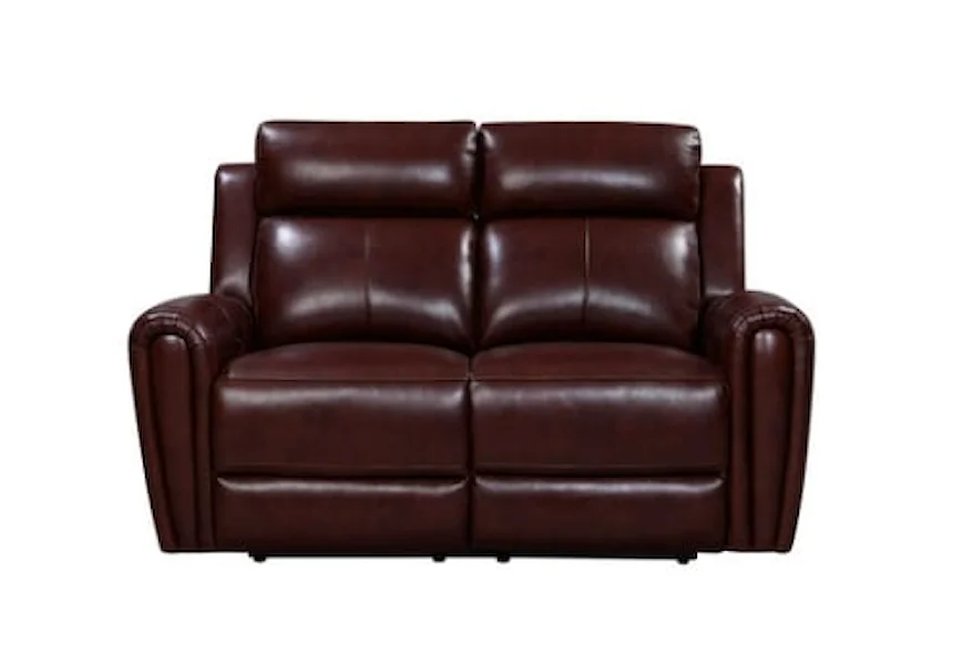 Royce Jonathan Power Reclining Loveseat by Leather Italia USA at Lagniappe Home Store