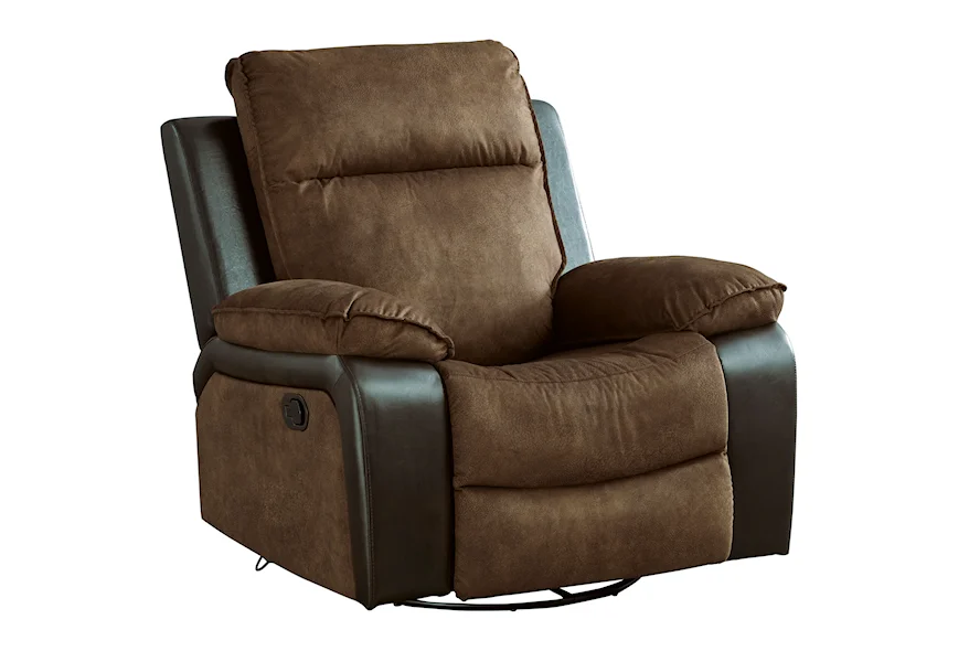 Woodsway Swivel Glider Recliner by Signature Design by Ashley at Furniture Fair - North Carolina