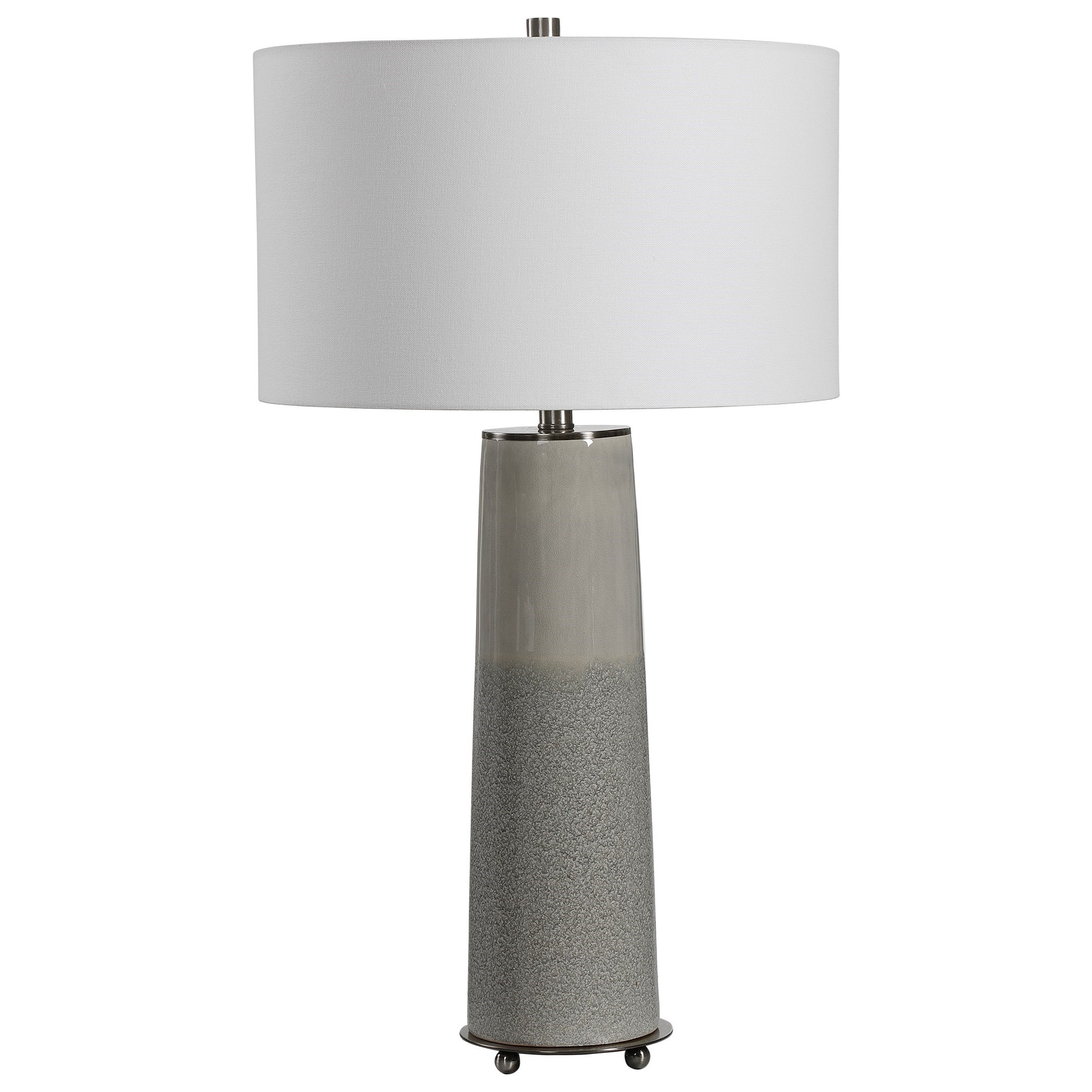 Uttermost Table Lamps Abdel Gray Glaze Table Lamp