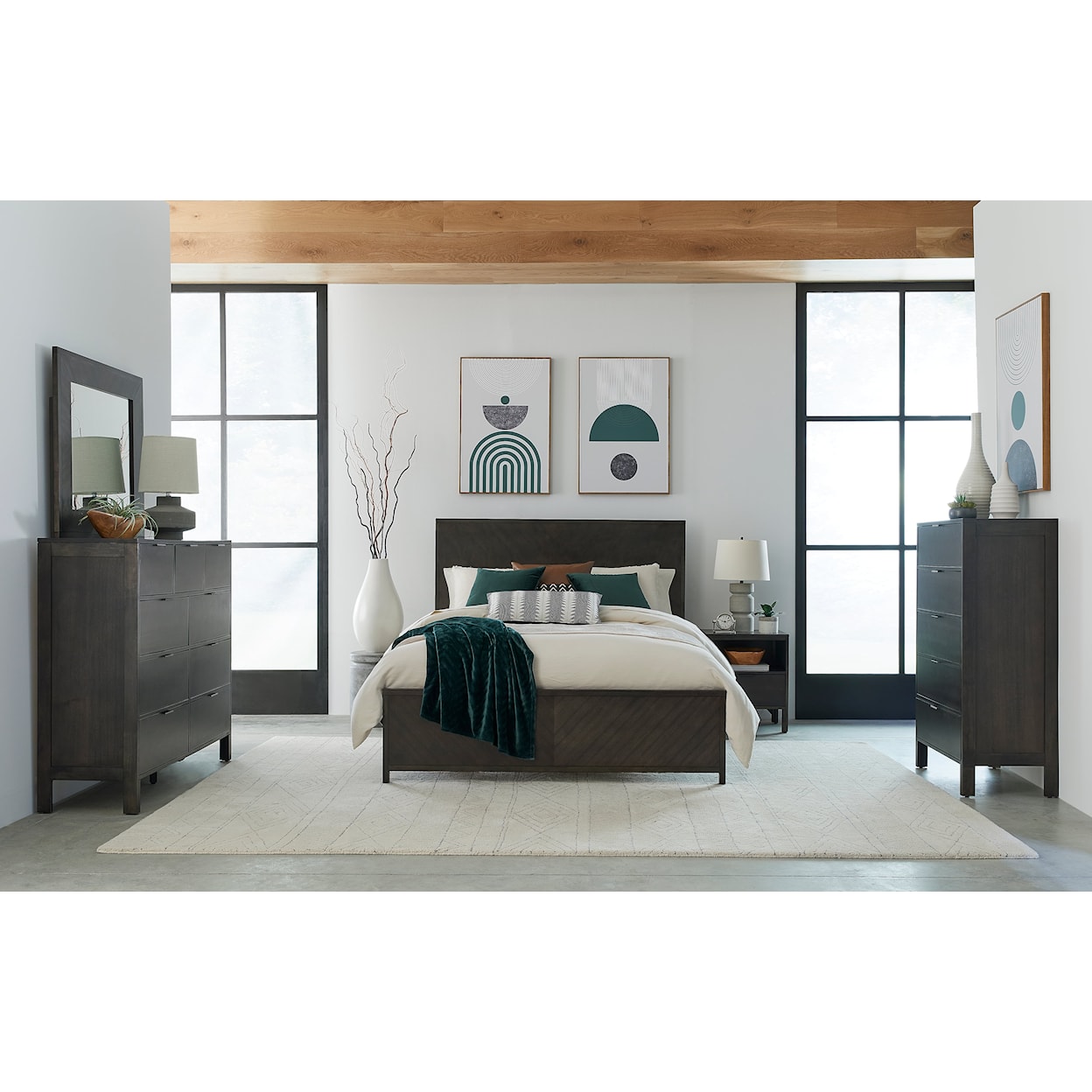 Progressive Furniture Strategy 5-Piece Queen Bedroom Set