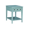 Powell Sadie Side Accent Table Teal