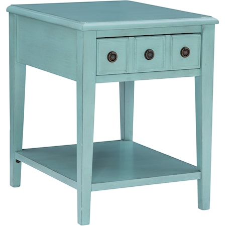 Side Accent Table Teal