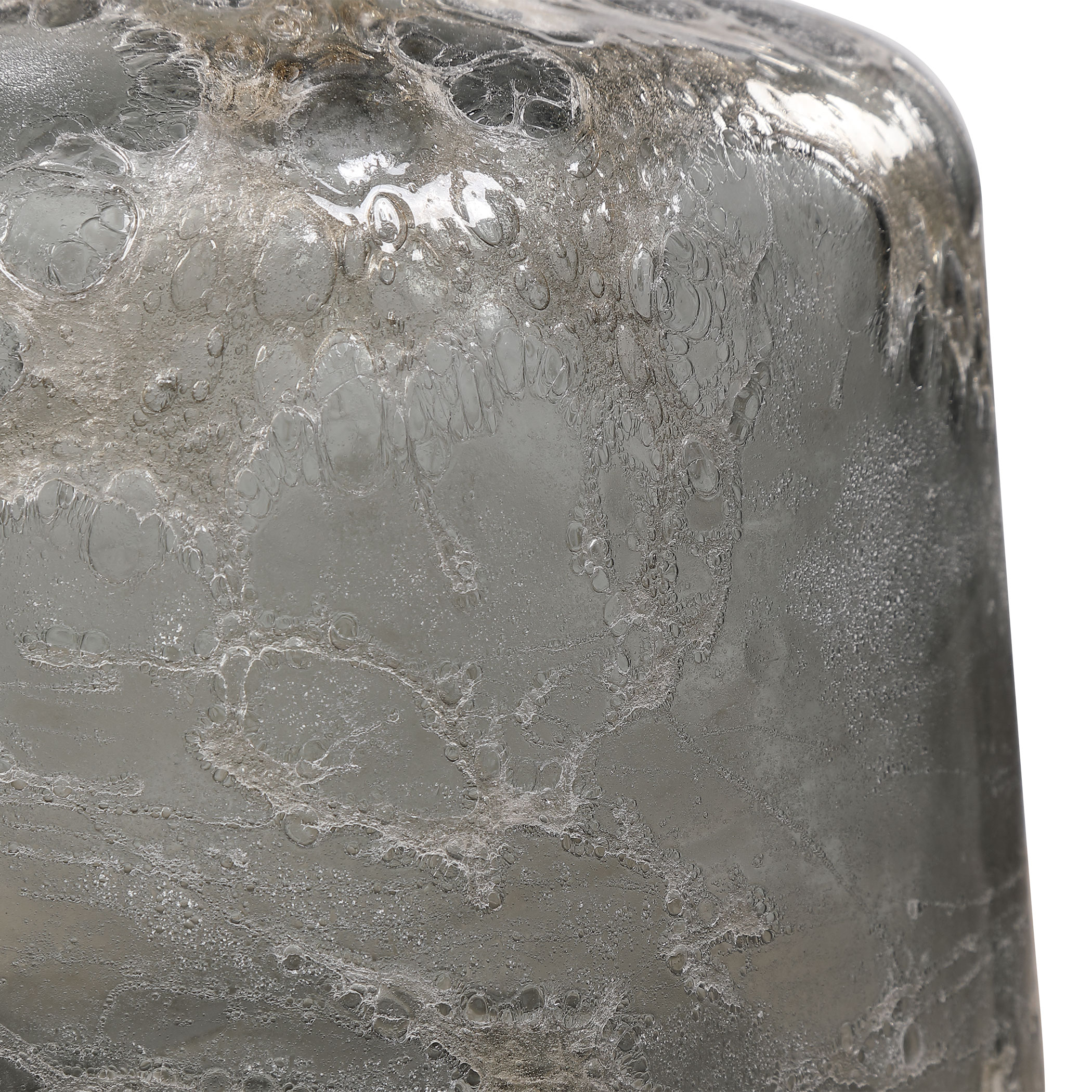 Storm Art Glass Bottles S/2