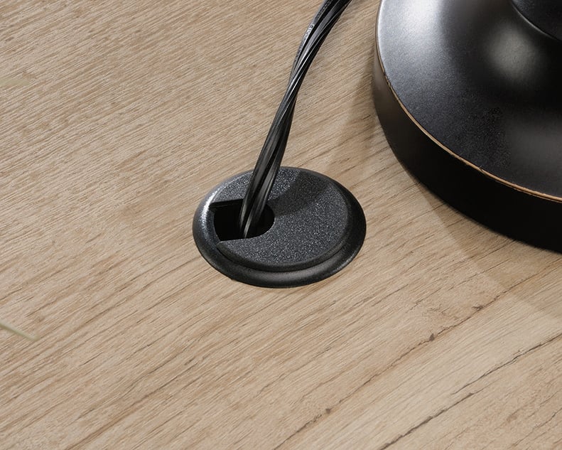 Sauder Aspen Post Aspen Post Double Pedestal Executive Desk