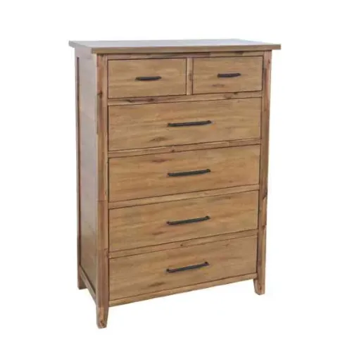 Transitional 6-Drawer Bedroom Chest