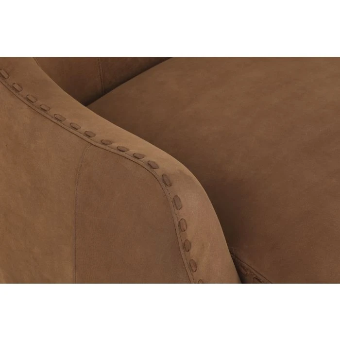 Lounge Chair w/Decorative Laced Stitching