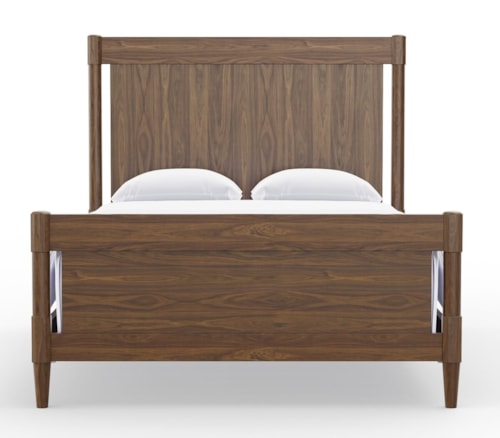 Transitional King Poster Bed