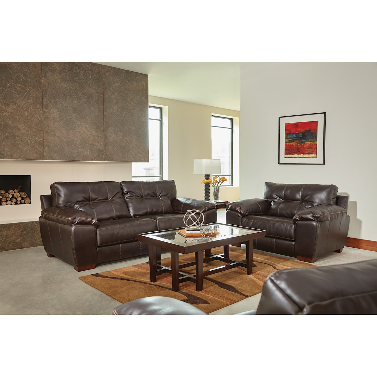 Jackson Furniture 4396 Hudson 3pc living room group