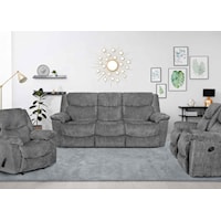 Causal Power Loveseat with Storage Console