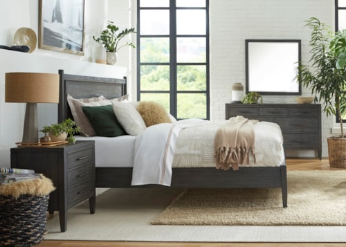Contemporary 4-Piece King Bedroom Set