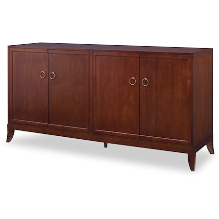 Details 4 Door Low Credenza (+Drawers)