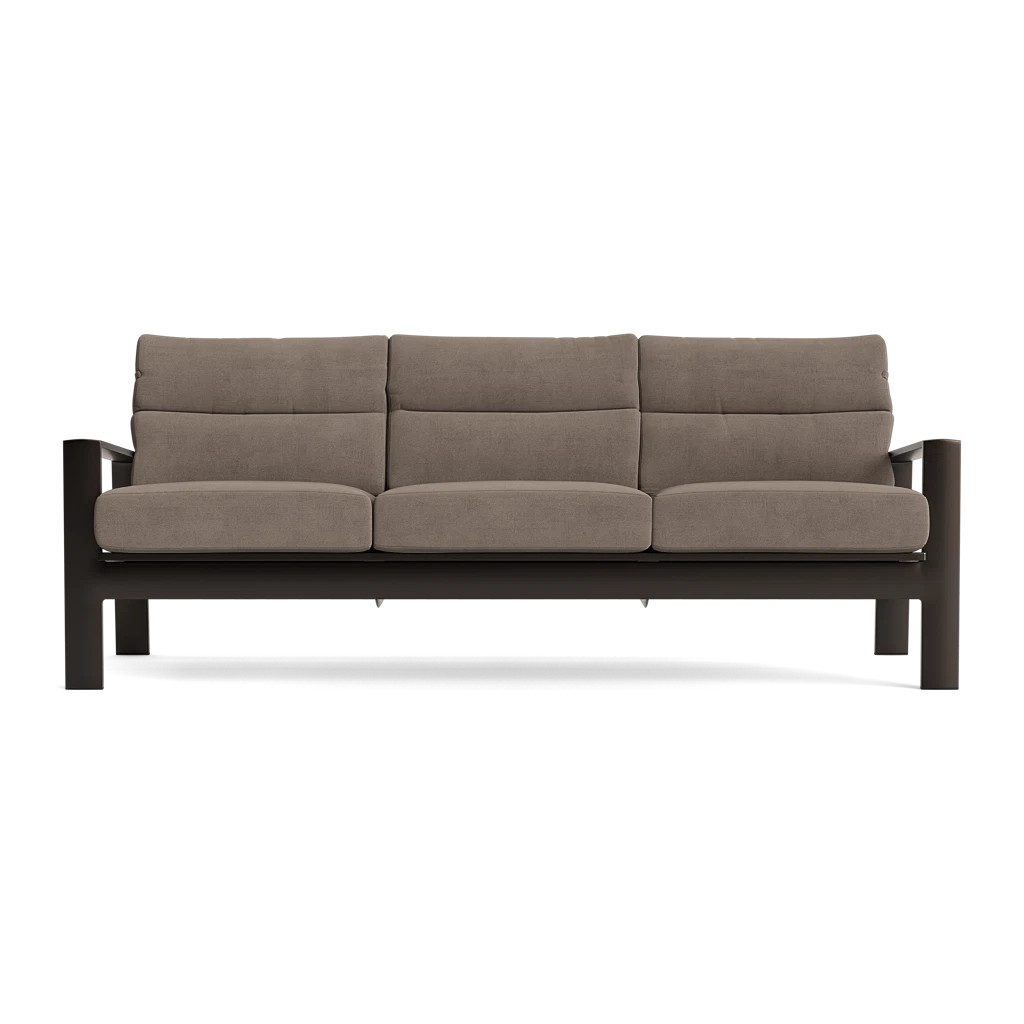 Cushioned Aluminum Sofa