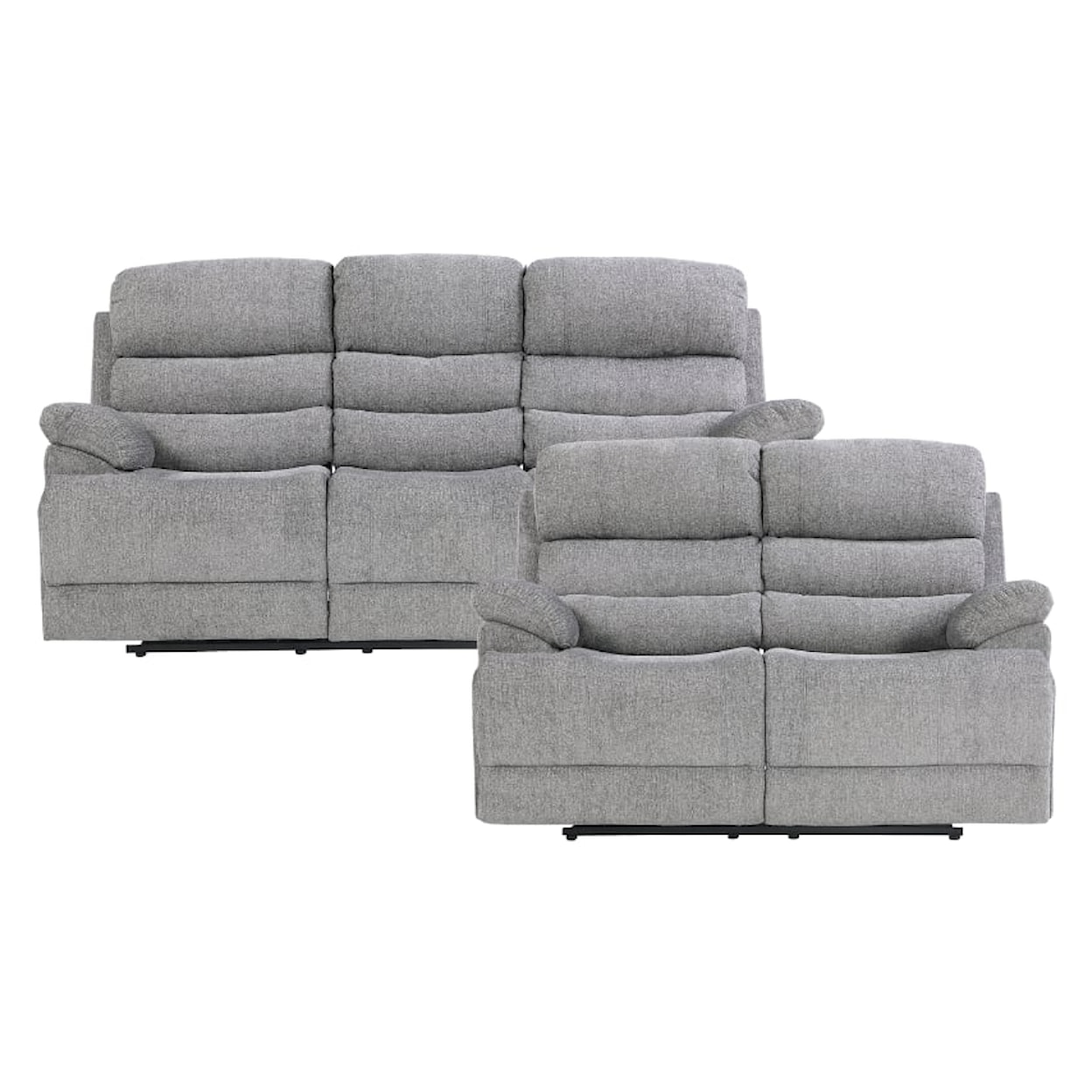 Homelegance Furniture Sherbrook 2-Piece Power Reclining Living Room Set