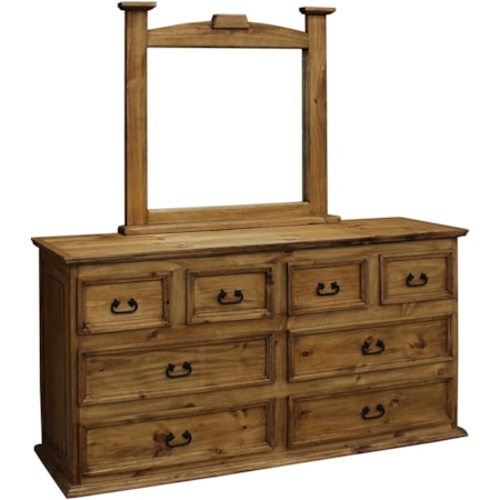 Arched Dresser Mirror