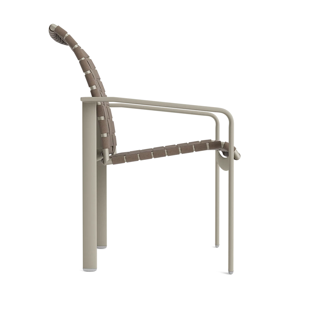 Casual Strap Dining Arm Chair