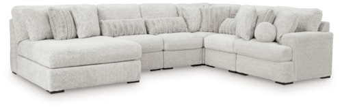 6-Piece Sectional With Chaise