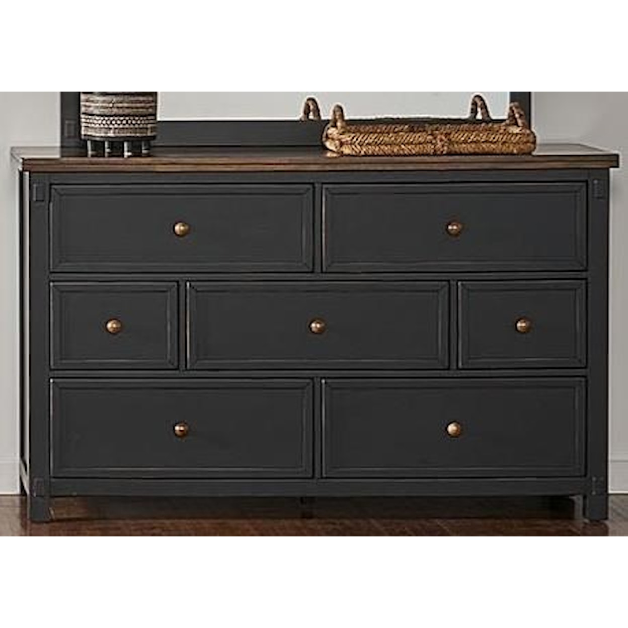 A-A Spencer 7-Drawer Dresser