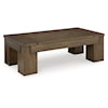 Ashley Furniture Signature Design Rosswain Lift-Top Coffee Table