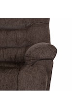 Franklin 4585 Boss Casual Back Snuggler Manual Rocker Recliner with Pillow Arms