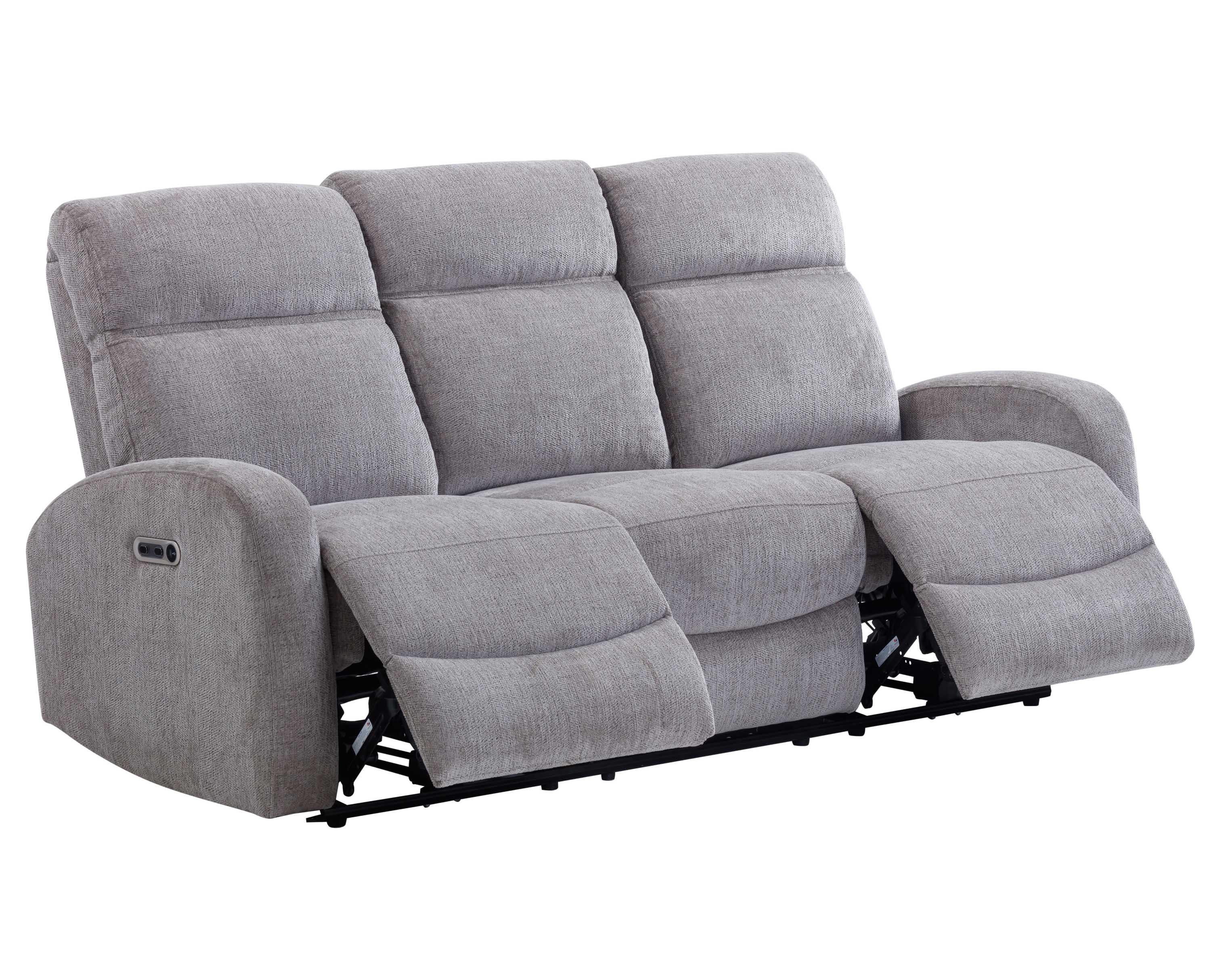 Power Reclining Sofa and Loveseat Set