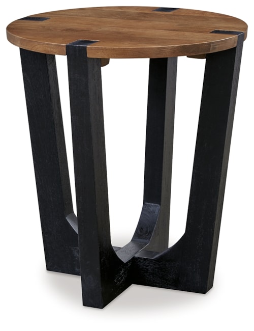 Round End Table