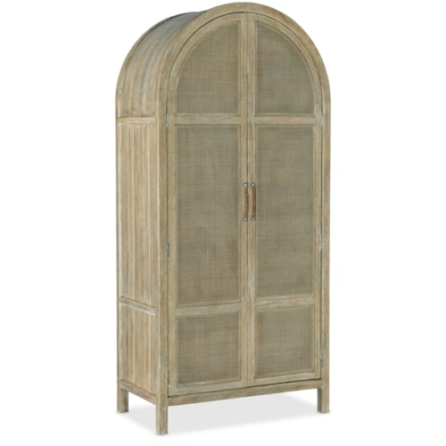 Coastal Wardrobe with Adjustable Shelves