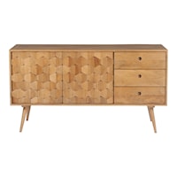 O2 Sideboard Light Oak