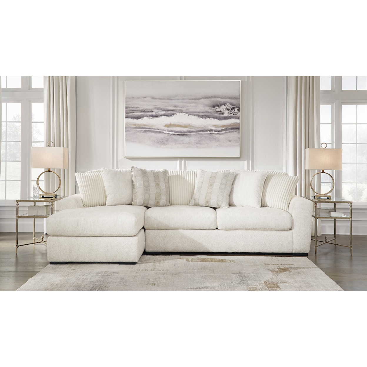 Michael Alan Select Chessington 2-Piece Sectional With Chaise