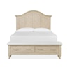 Magnussen Home Harlow Bedroom California King Upholstered Storage Bed