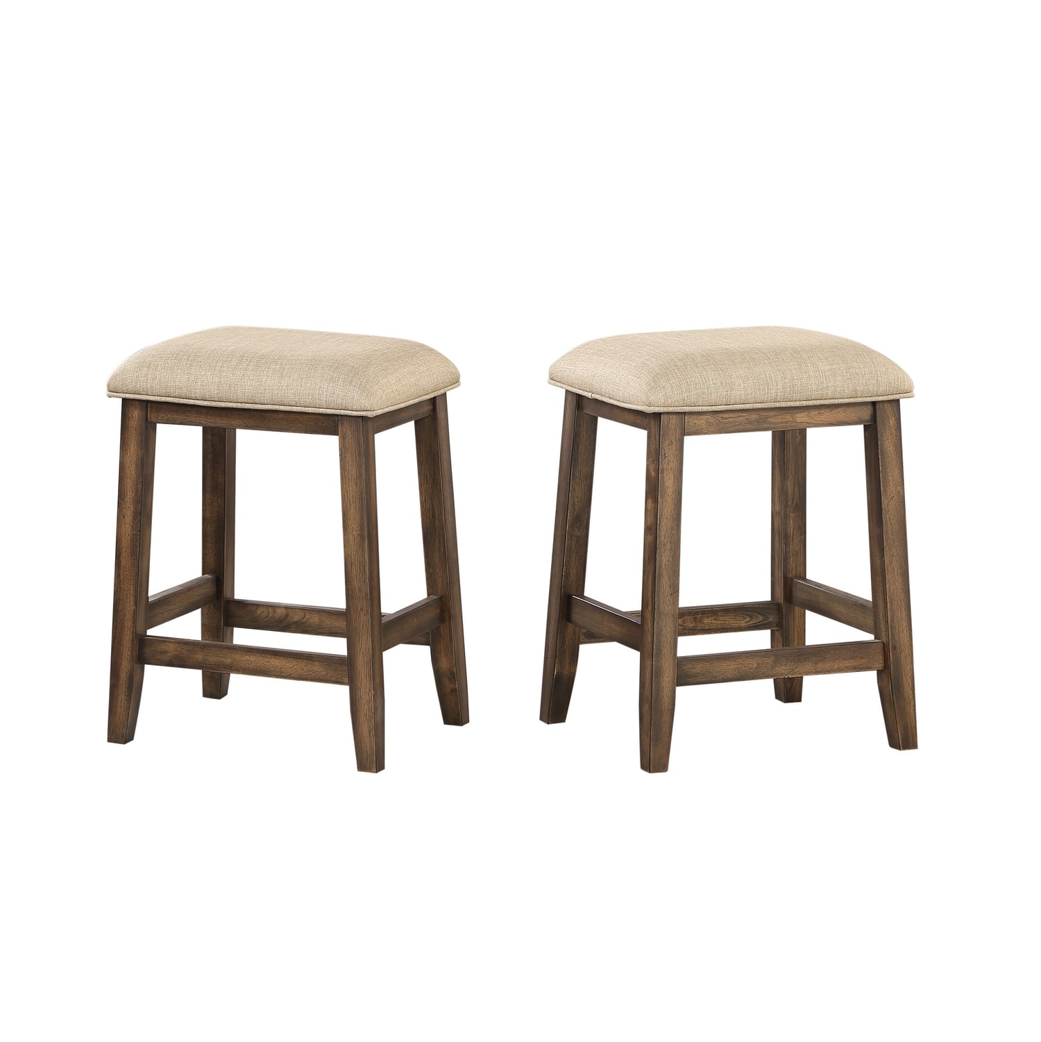Winners Only Zoey DZT145724 Rustic Upholstered Bar Stool Dunk & Bright Furniture Bar Bar