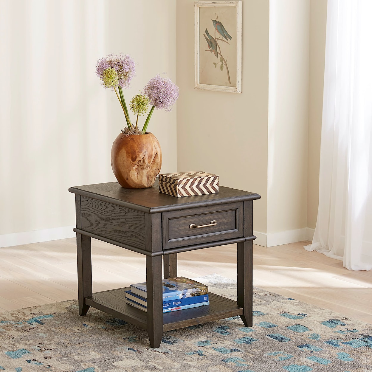 Liberty Furniture Mill Creek Drawer End Table