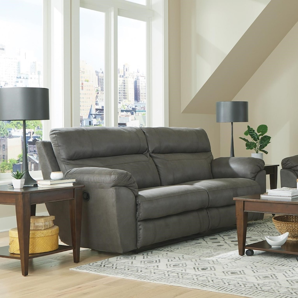 Catnapper Alta ALTA CHARCOAL SOFA |