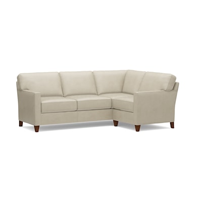 Century Leatherstone 2-Piece Corner Sectional