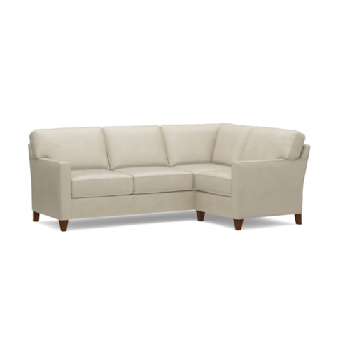 Leatherstone 2-Piece Transitional Corner Sectional