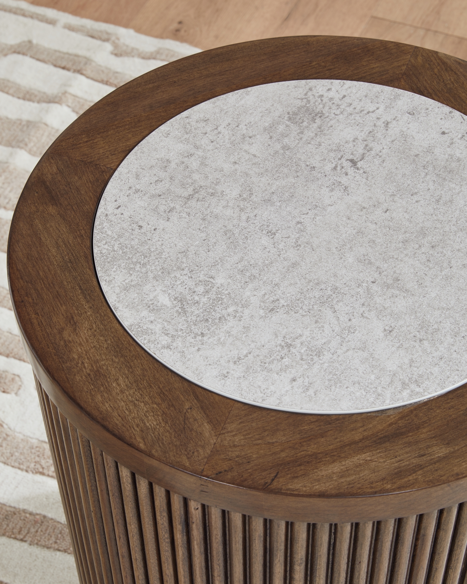 Signature Design by Ashley Hadonna Round End Table