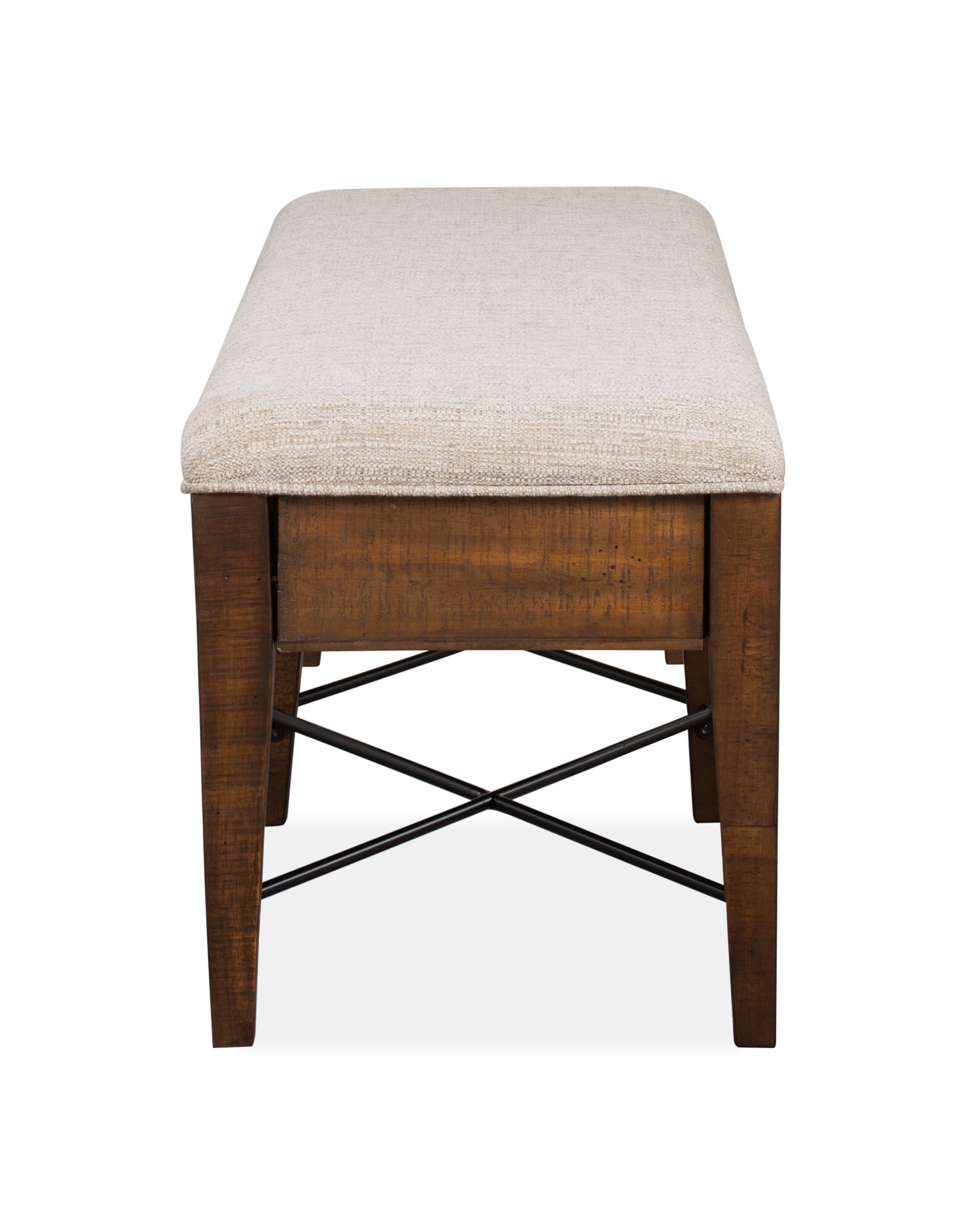 Sharon Bay Creek Bench w/Upholstered Seat