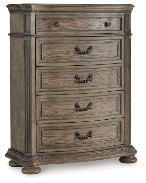Traditional 5-Drawer Chest