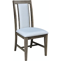 Prevail Transitional Upholstered Dining Side Chair - Brindle (Built)