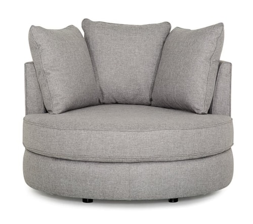 Sutton Contemporary Chair with Piping Detailing