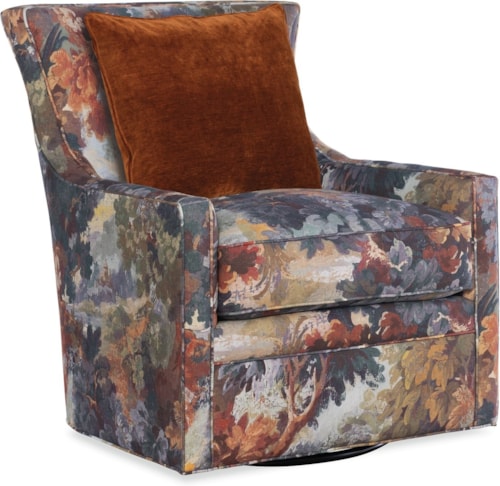 Transitional Swivel Chair
