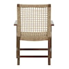 Signature Design by Ashley Germalia Resin Wicker/Wood Outdoor Dining Arm Chair