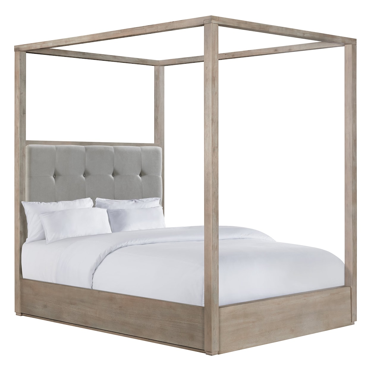 Elements International Arcadia Queen Canopy Bed